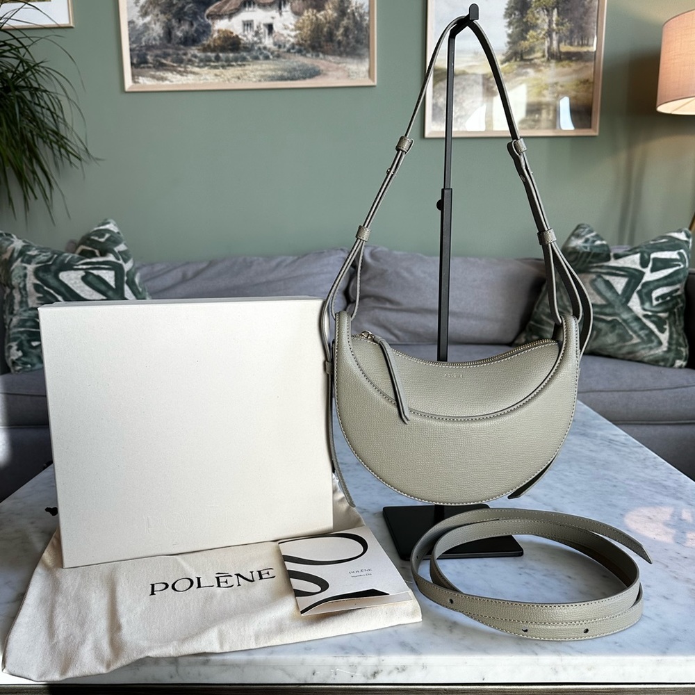 Polene Numero Dix - Textured Olive - Like New